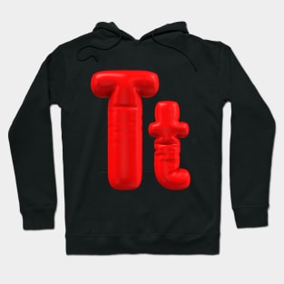 Capital & Simple "T" Letter My Favorite Hoodie